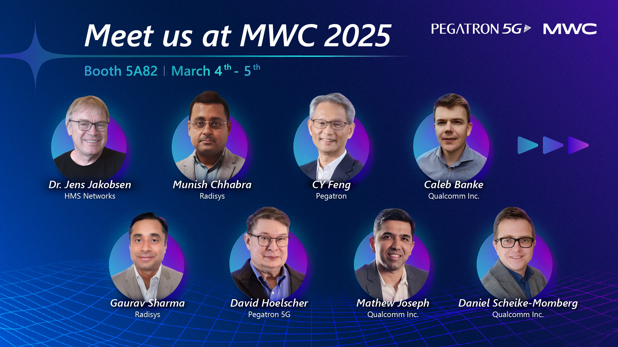 Pegatron 5G Speech Program with Industrial Partners at MWC 2025