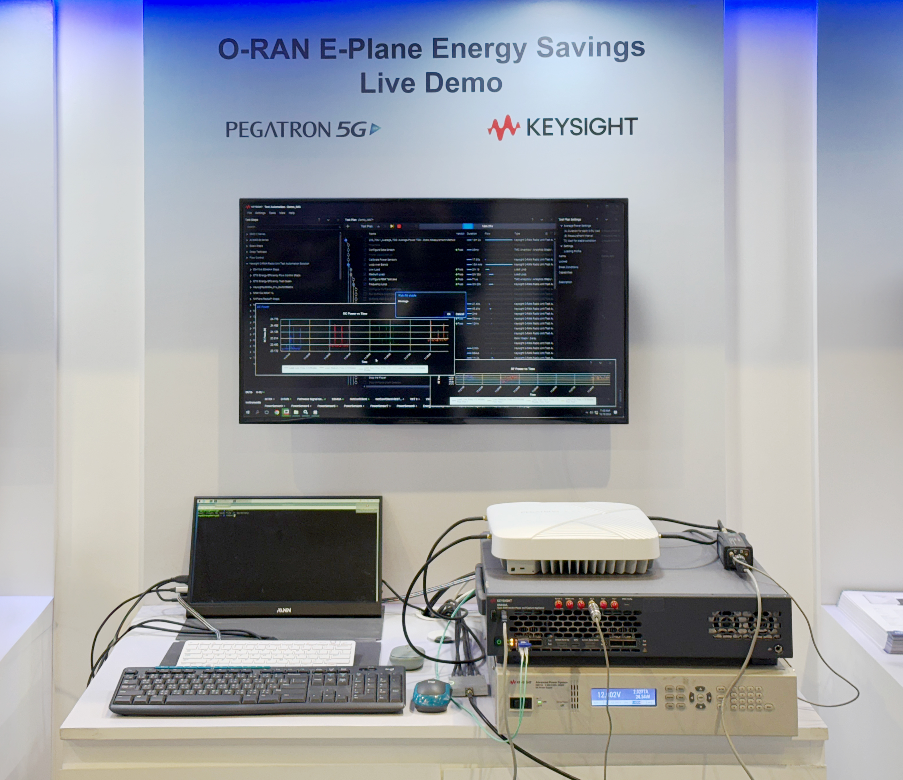 Keysight Propels Pegatron 5G to Transform Power Efficiency for Open RAN