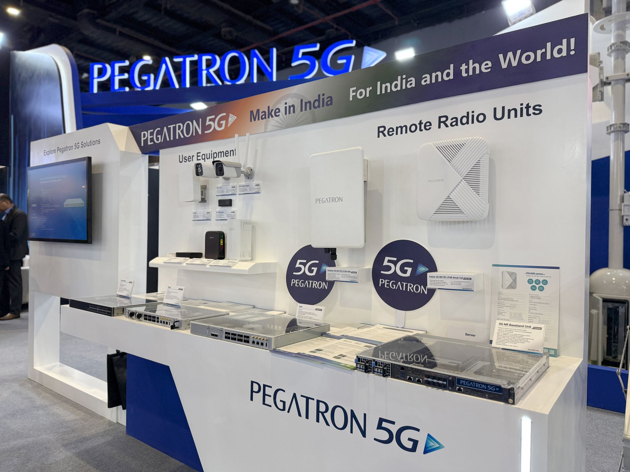 Pegatron 5G Unveils Advanced Networking Solutions at India Mobile Congress 2024