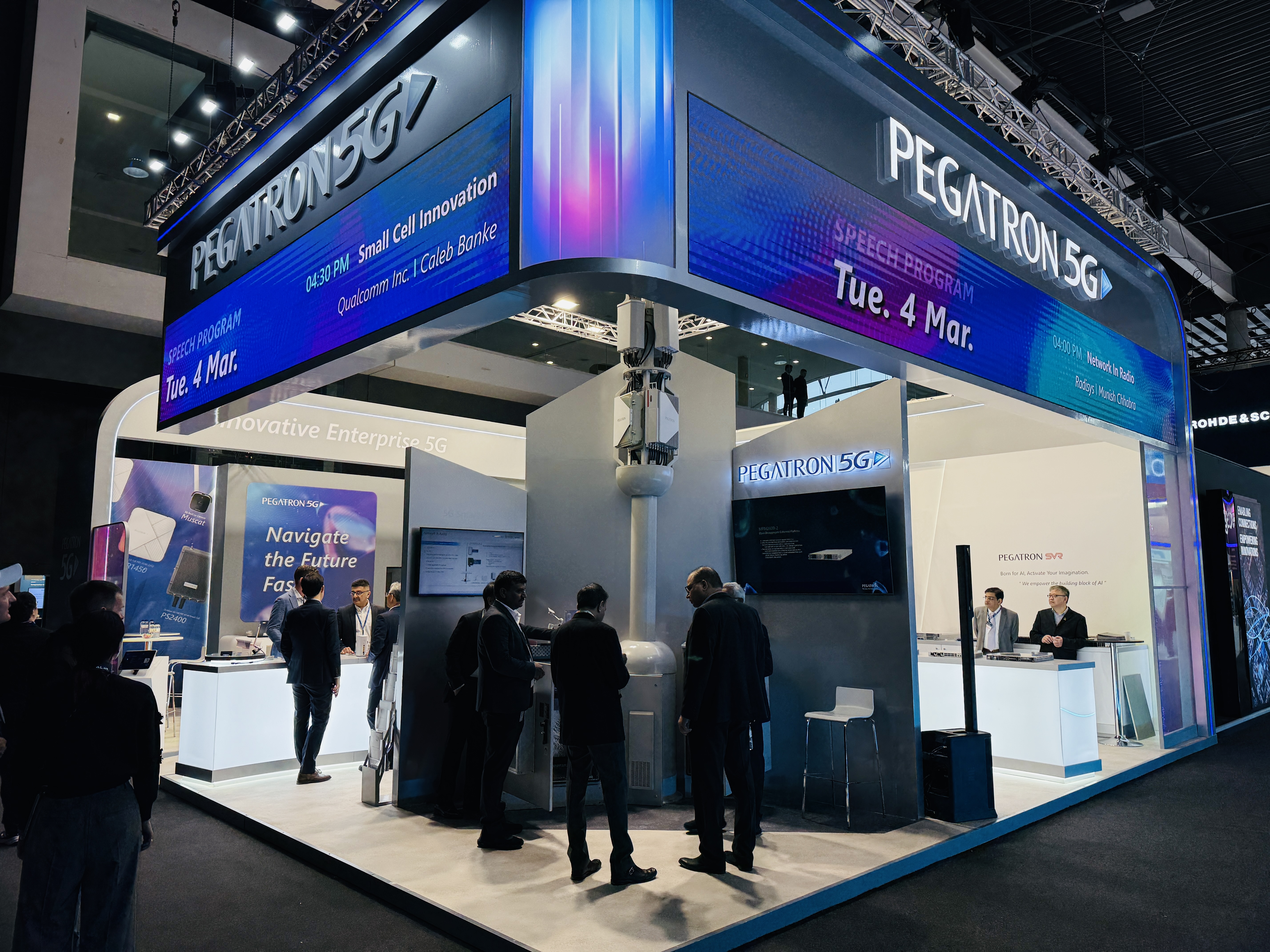 Pegatron 5G with Industrial Partners Optimize Private Networks at MWC 2025