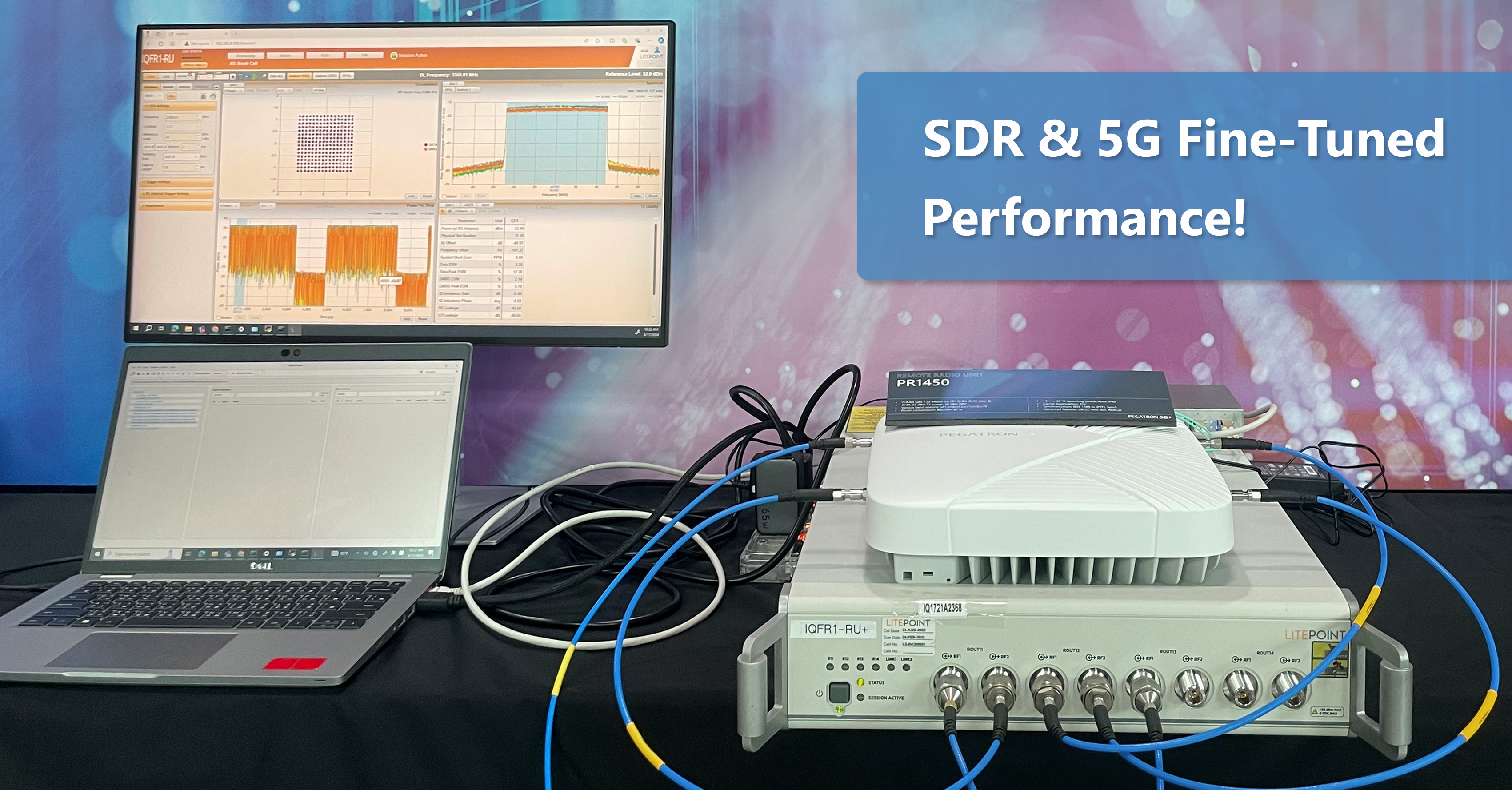 LitePoint, Metanoia, and Pegatron 5G Showcase Advanced Open RAN Solutions